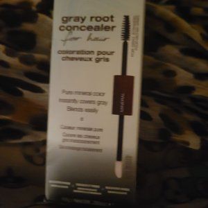 Mineral Fusion, Gray Root Concealer for Hair Black